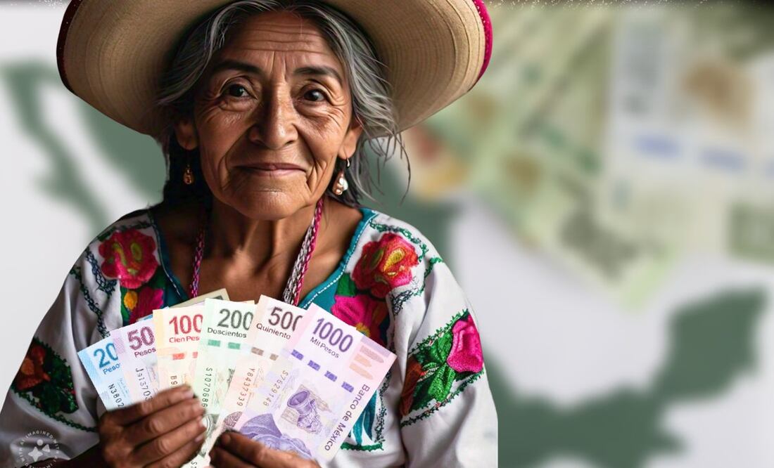 Conoce cuándo caerá el siguiente pago de la Pensión del Bienestar para Adultos Mayores. (Foto: Creada con IA)