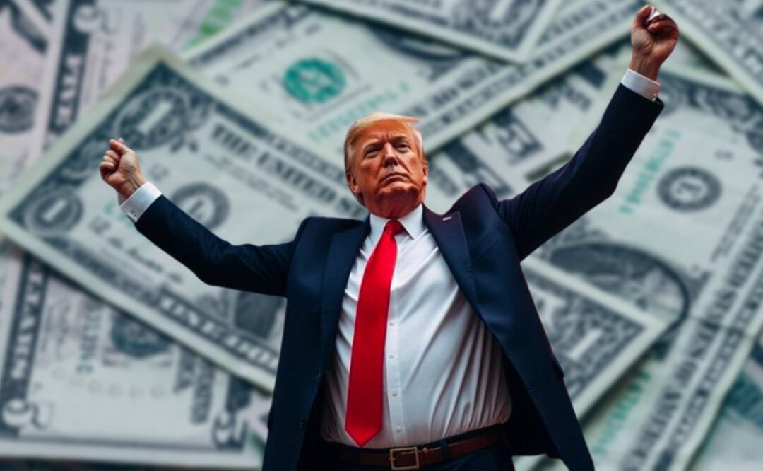 Regreso de Trump a la Casa Blanca: Así fluctuó el dólar frente al peso mexicano durante su primer mandato. (Foto: DeDinero)