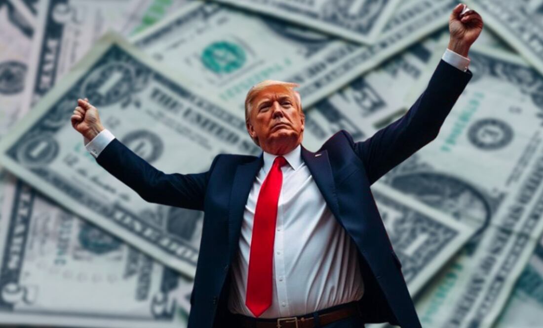 Regreso de Trump a la Casa Blanca: Así fluctuó el dólar frente al peso mexicano durante su primer mandato. (Foto: DeDinero)