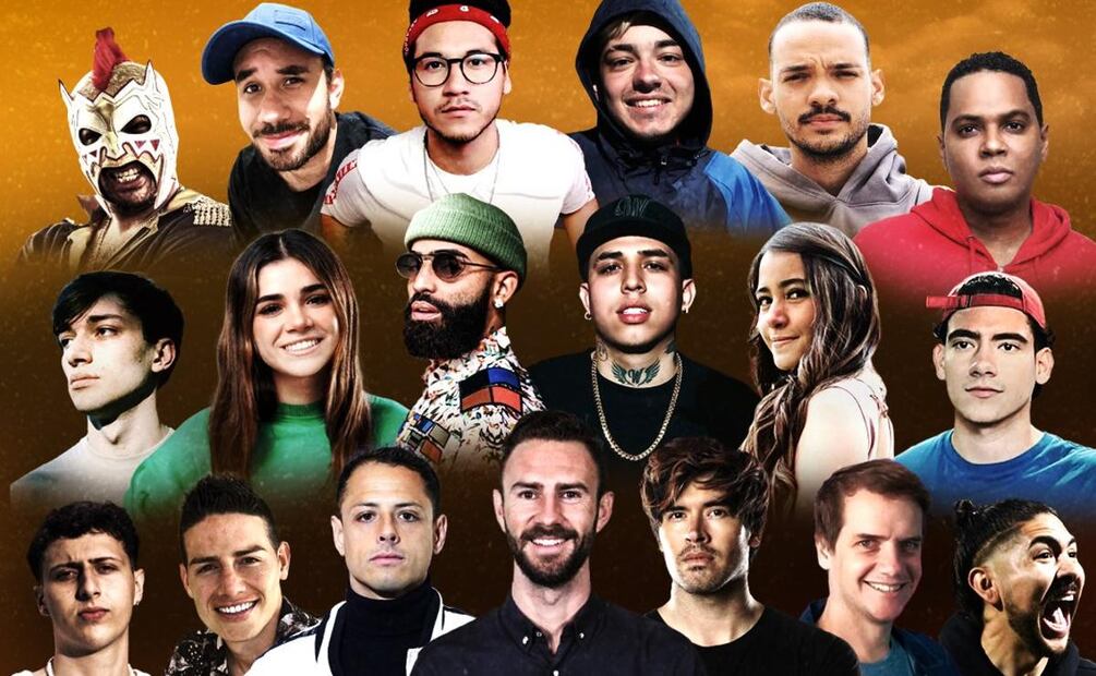 Ellos son los 12 presidentes para la Kings League América. (Foto: Redes Sociales)
