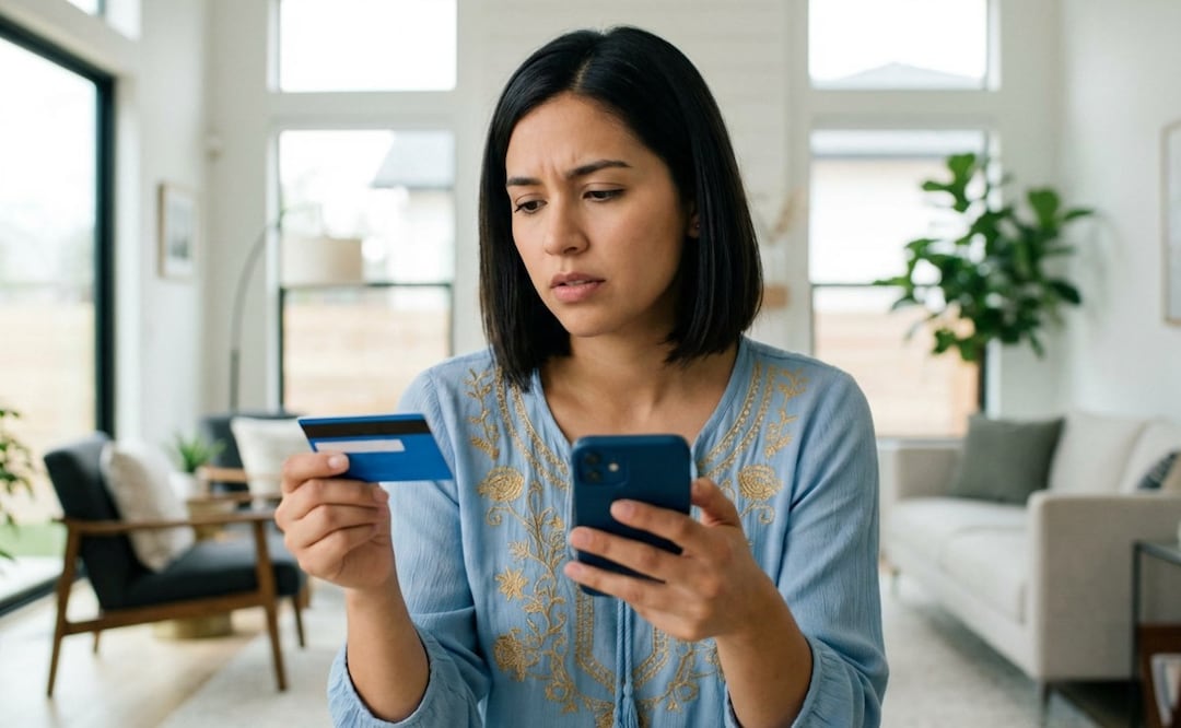 Tarjeta de crédito: cuándo conviene pagar el mínimo y cuándo el total para no perder dinero. (Foto: creada con IA)