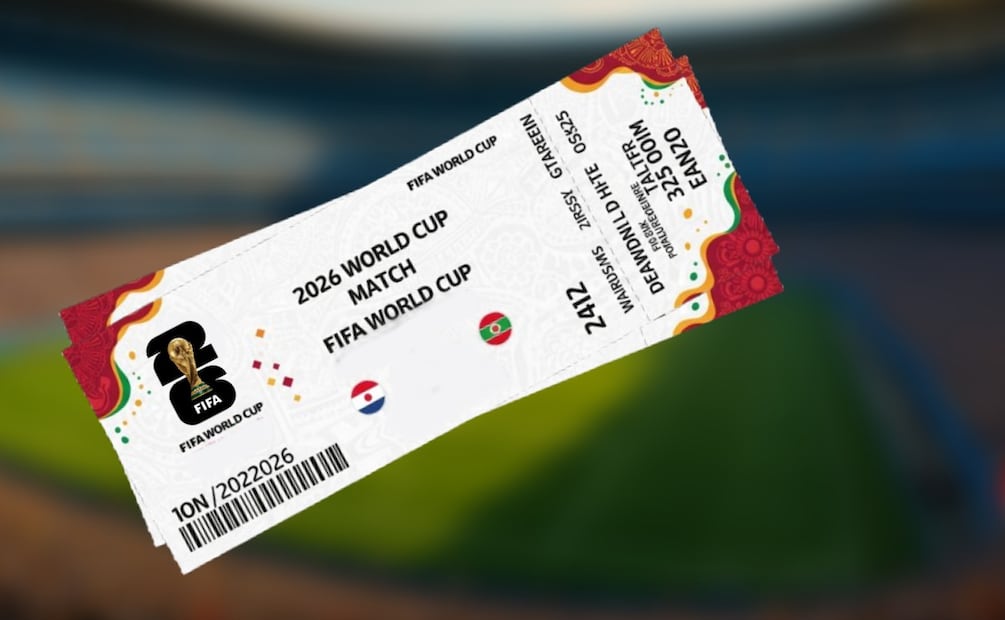 Boletos para el Mundial 2026. (Foto: Creada con IA)