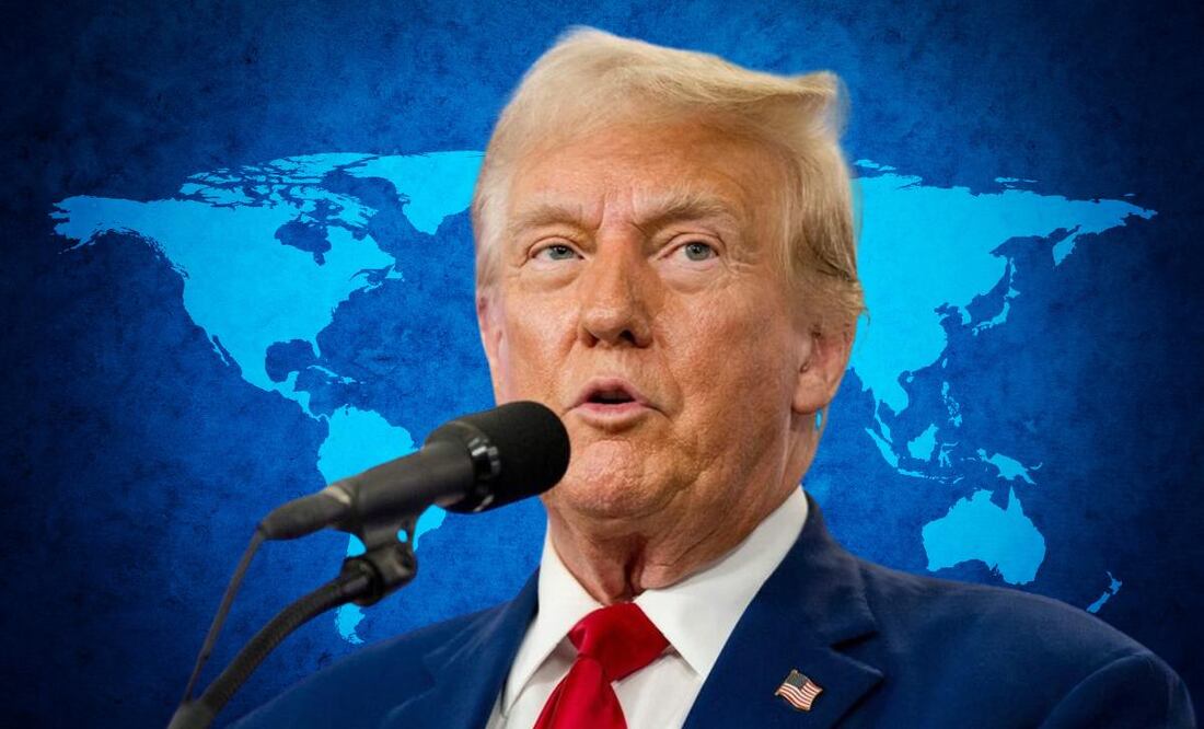 El Nuevo Orden Mundial de Donald Trump. (Foto: DeDinero y AFP)