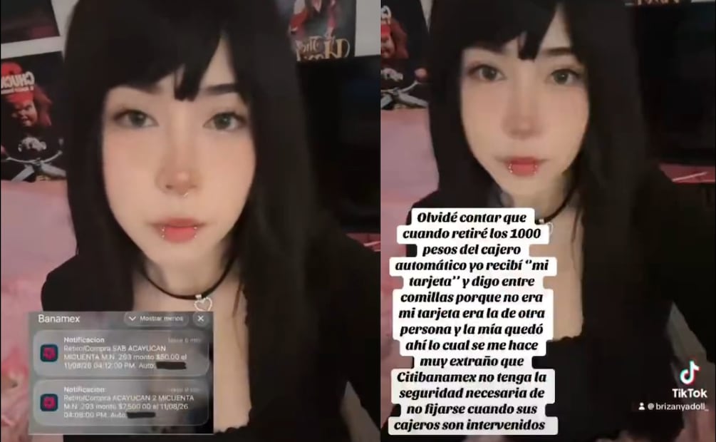 Retira $1,000 en Banamex y termina con una deuda de $82 mil: el caso causa indignación en redes. (Foto: Captura de pantalla)