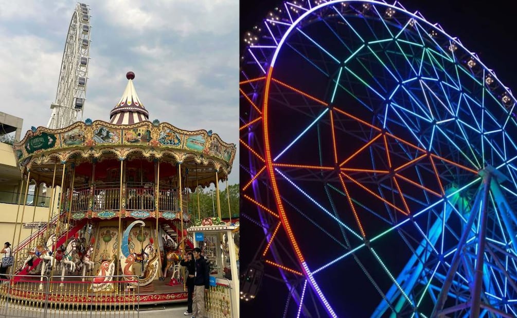 Atracciones mecánicas. (Foto: Redes sociales)