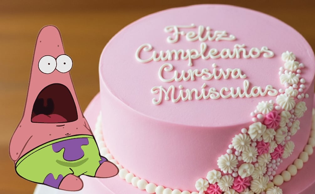 “Feliz cumpleaños (cursiva, minúscula)”: caso real y qué hacer. (Foto: Creada con IA)