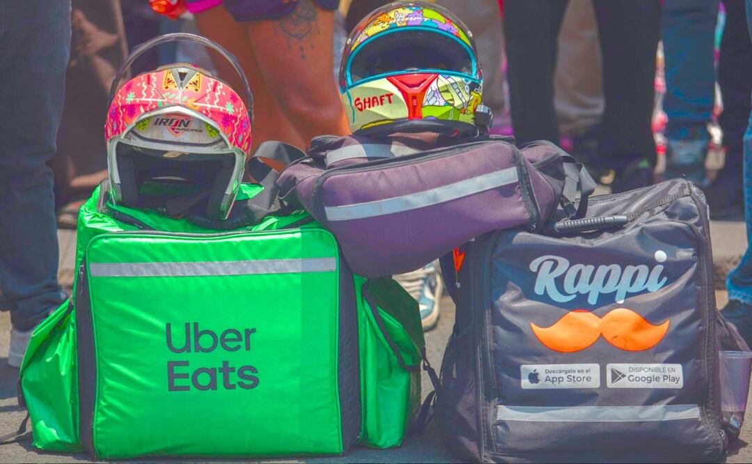 ¿Qué cambia para repartidores de Uber, DiDi y Rappi en México? (Foto: Cuartoscuro)
