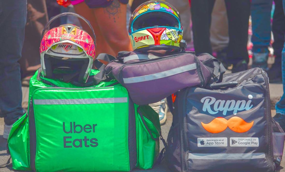 ¿Qué cambia para repartidores de Uber, DiDi y Rappi en México? (Foto: Cuartoscuro)