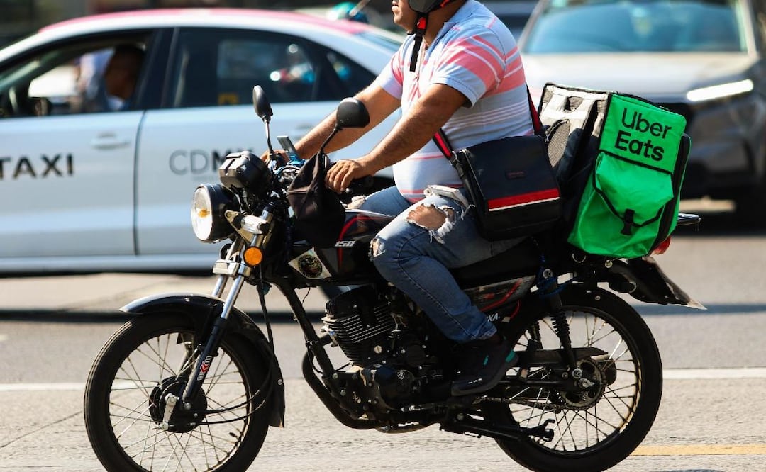 Nueva reforma a la Ley Federal del Trabajo en México 2025, ¿cómo trabajan los repartidores? (Foto: Cuartoscuro)