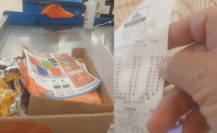 Cajera de Chedraui enfrenta a cliente por error en ticket de compra y uno termina arrepentido