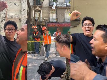 ¡Secreto en la construcción! Albañiles hacen RETO POR DINERO y terminan besándose, TikTok es viral