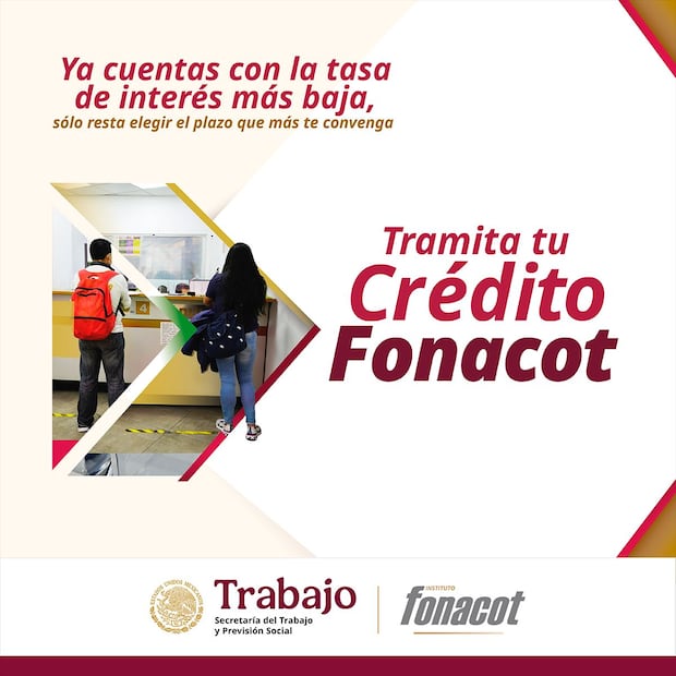 Crédito Fonacot. (Foto: X del Fonacot)