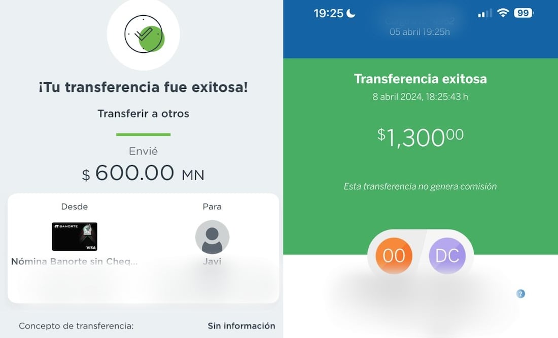 ¿Qué conceptos evitar en transferencias bancarias? (Foto: DeDinero)