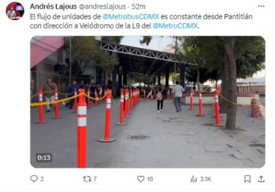 El secretario de Movilidad, recomienda tomar las otras rutas alternas. (Foto: Redes sociales)