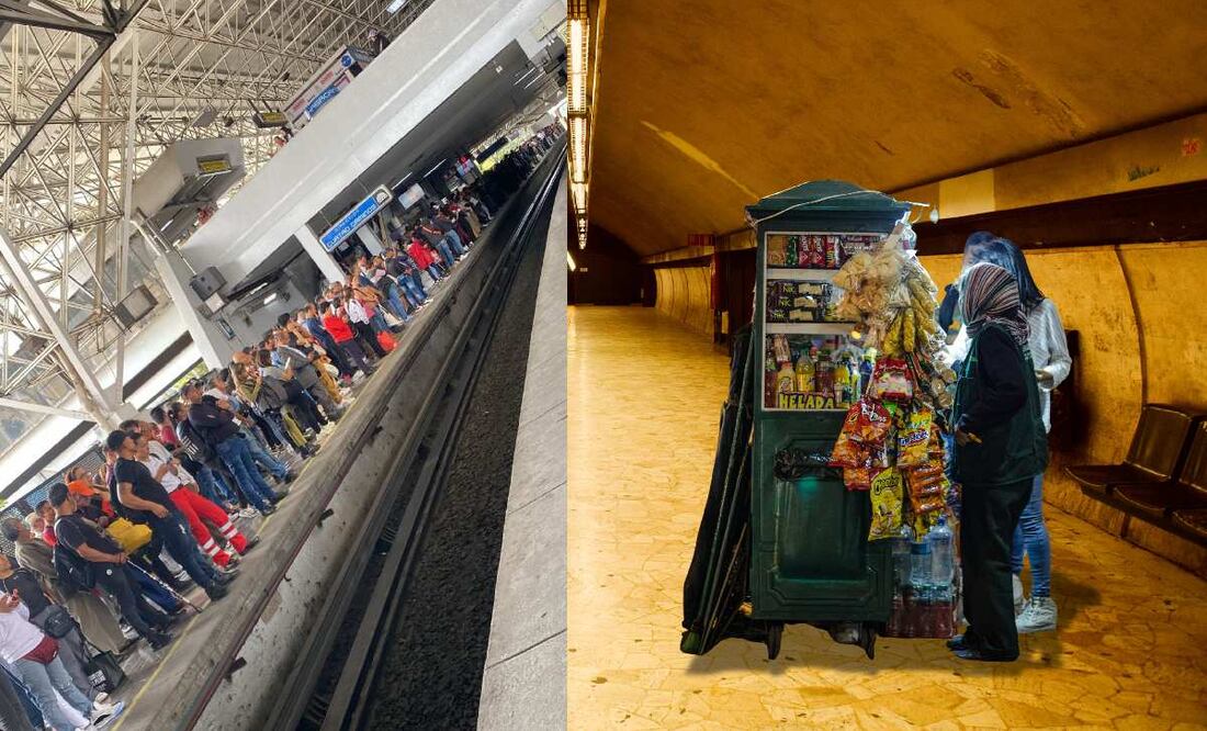 ¿Cómo poner un negocio en el Metro CDMX? (Foto: DeDinero)