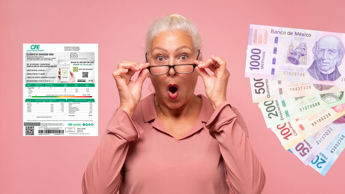 Ni CFE ni el INAPAM han lanzado un programa de descuentos en recibos de luz para personas adultas mayores (Foto: Canva)