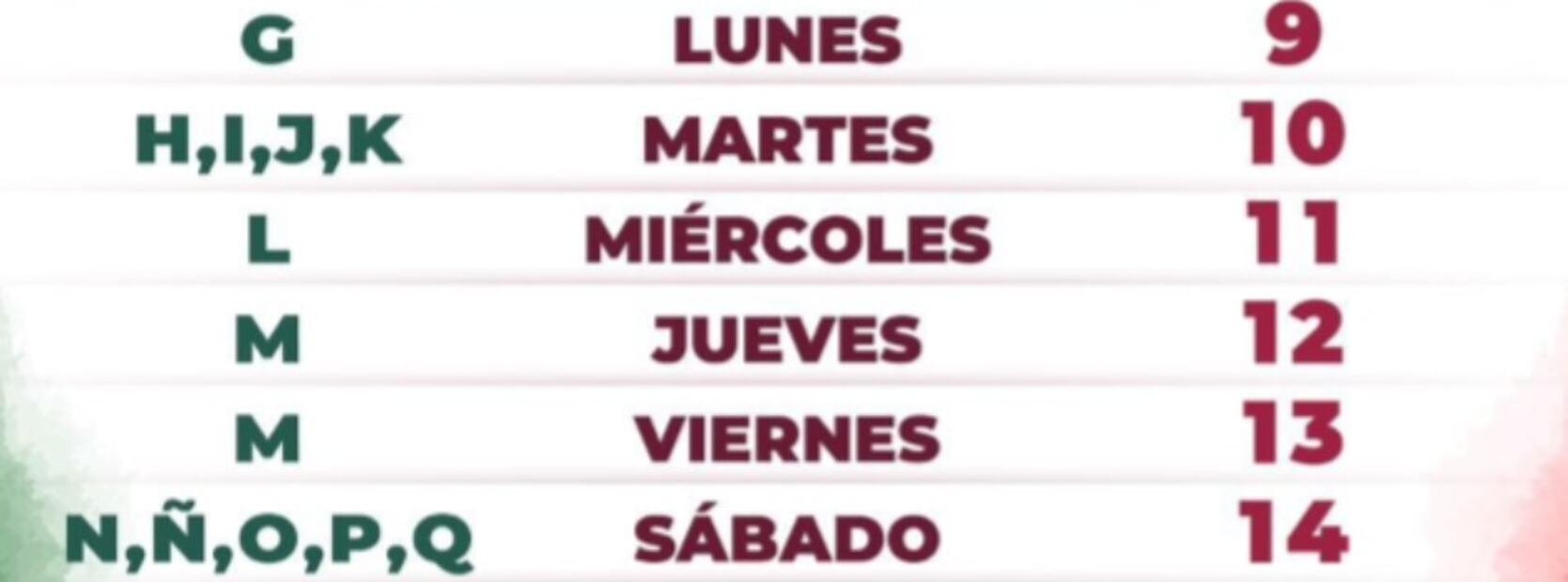 Conoce qué letra toca hoy, del pago de la Pensión del Bienestar. (Foto: Redes sociales)