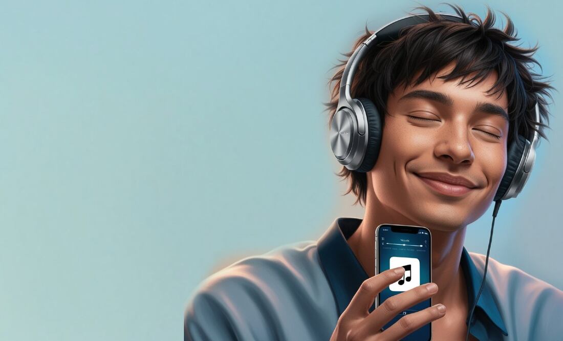 Conoce cuánto te costaría contratar todas las aplicaciones de música durante un año. (Foto: Creada con IA)