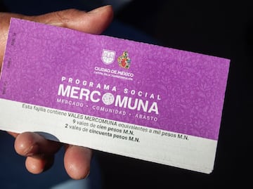 Vales Mercomuna CDMX 2025, así puedes recibir 1,000 pesos en vales de despensa y en dónde puedes comprar