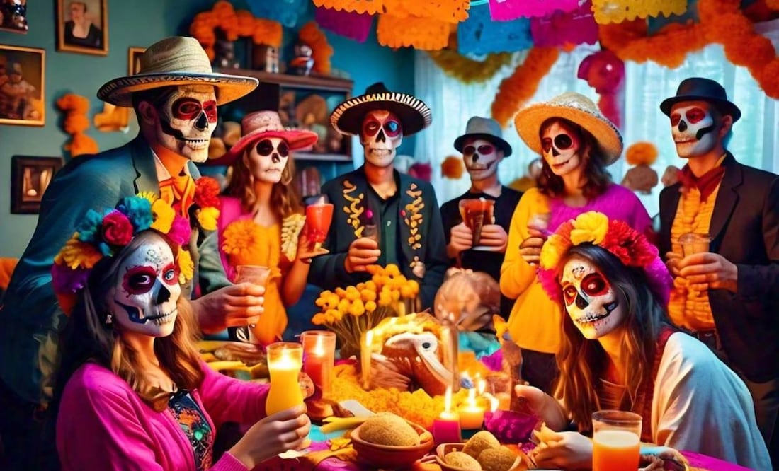 ¿Es festivo el 2 de noviembre? Lo que debes saber sobre el pago en Día de Muertos y días feriados en México. (Foto: Creada con IA)