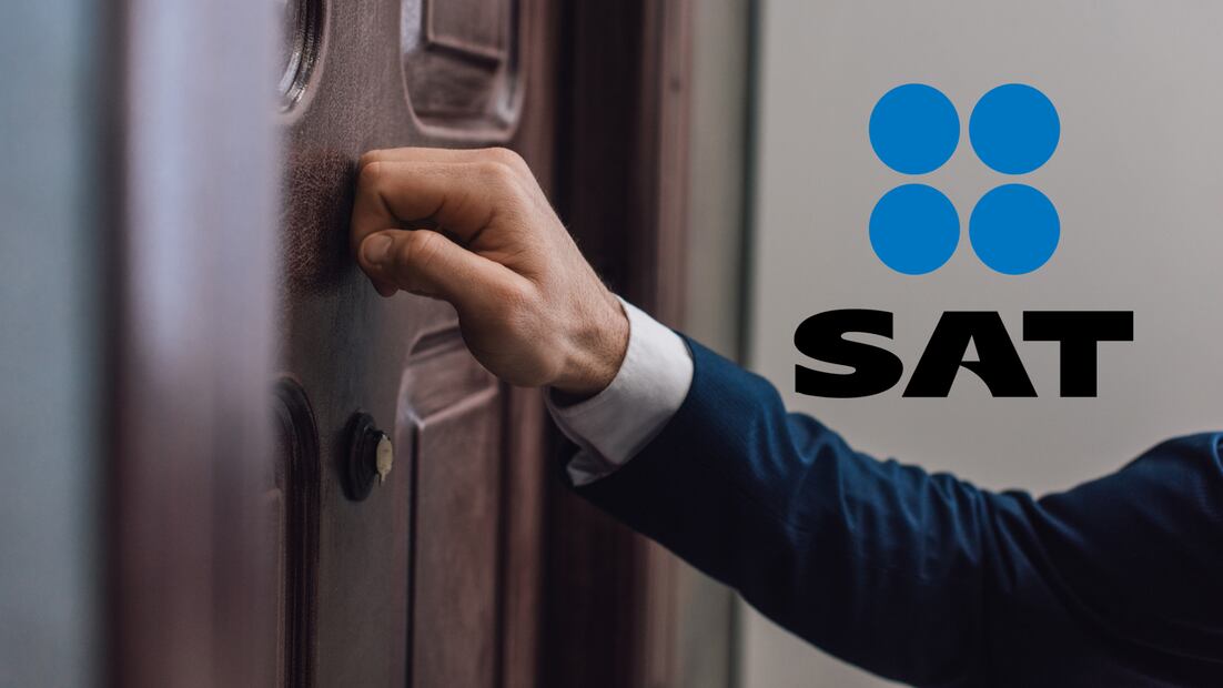 Las visitas domiciliarias del SAT son procedimientos establecidos por ley y no constituyen operativos masivos ni sorpresivos (Foto: Canva)