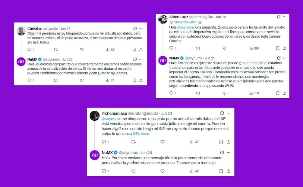 ¿Nu cierra cuentas por falta de registro celular? El banco revela qué pasa con tu dinero. (Foto: Captura de pantalla)