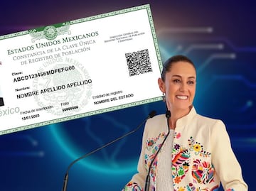 Sheinbaum anuncia cambios en la CURP: todo sobre la nueva versión con biométricos