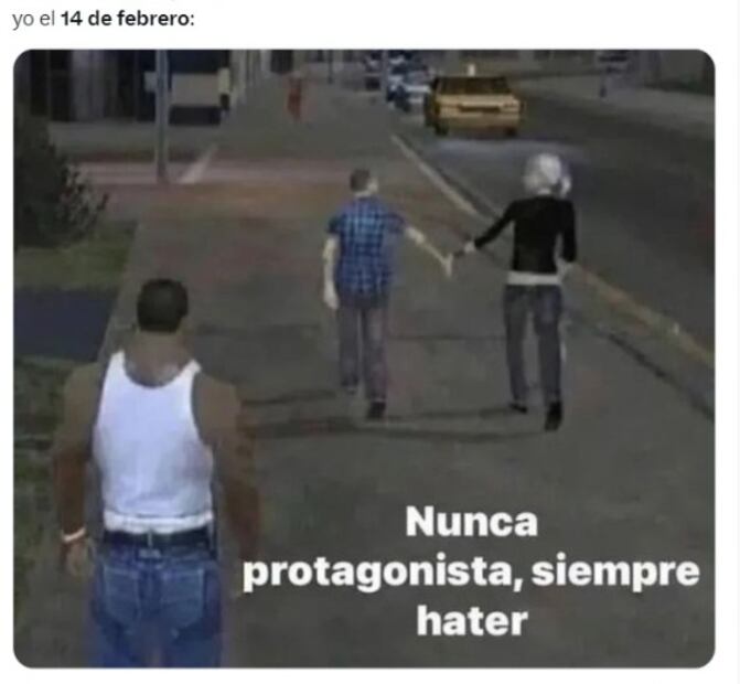 No todos tienen la fortuna de tener una pareja. (Foto: Redes sociales)