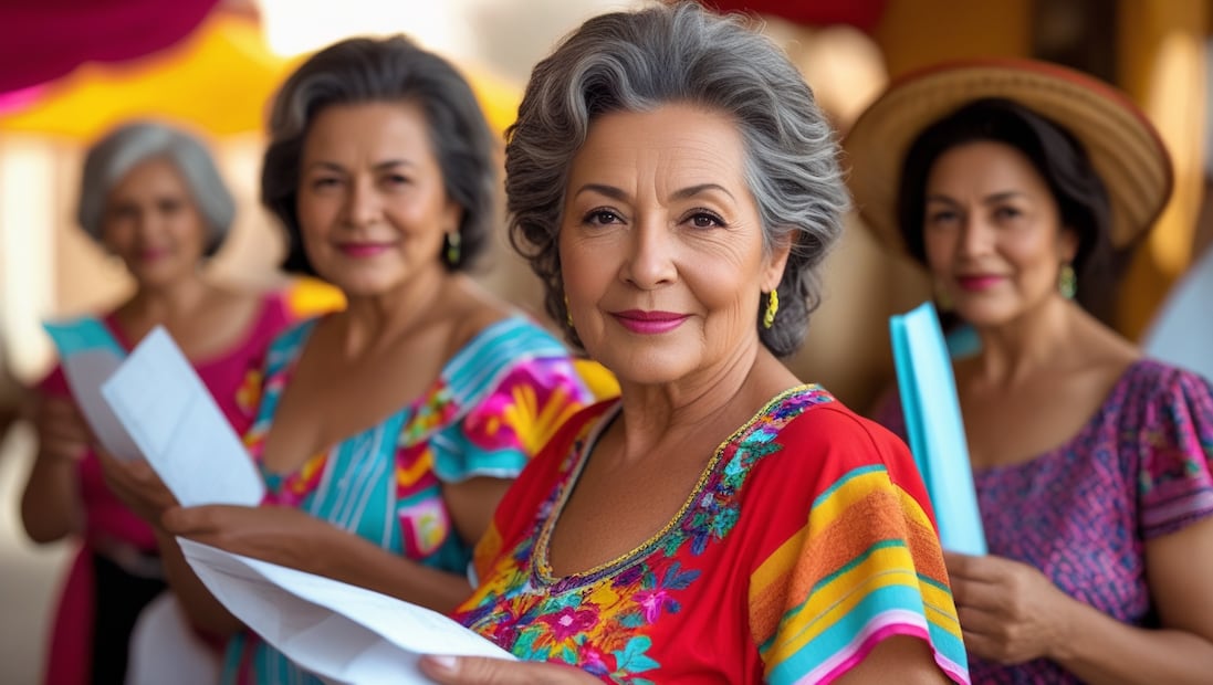 El programa Mujeres Bienestar sigue avanzando en agosto con nuevas jornadas de registro (Foto: IA)