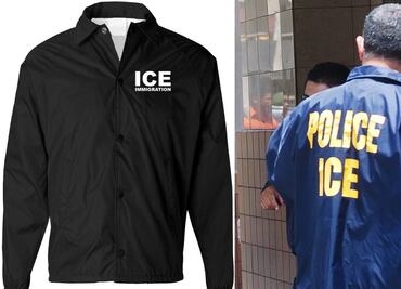 Se viraliza chaqueta del ICE en Amazon: la prenda que algunos usan para cazar migrantes