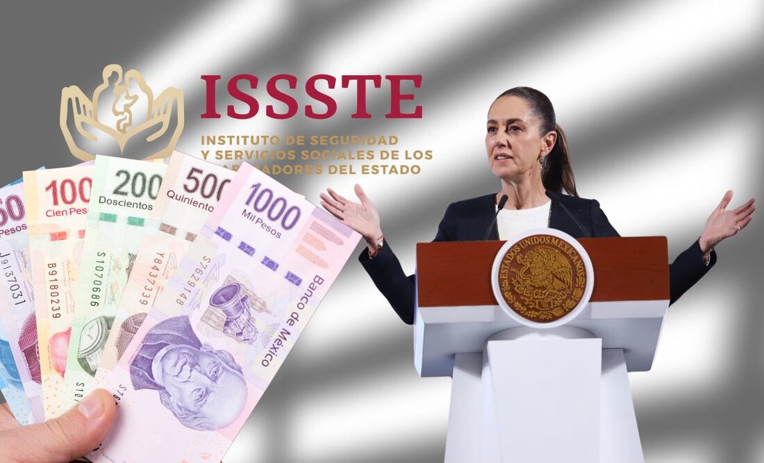 ¿Qué proponía la reforma al ISSSTE de Claudia Sheinbaum? (Foto: DeDinero)