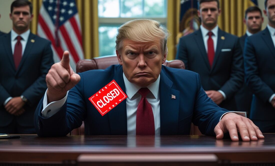 El presidente Donald Trump ha ordenado el cierre de la CFPB (Foto: DeDinero)