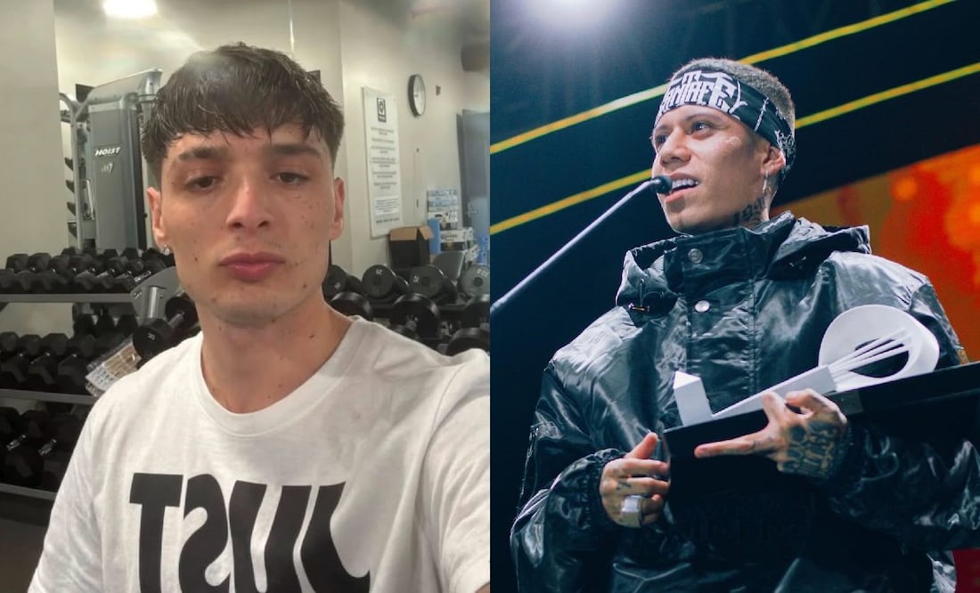 ¿Quién es más rico, Peso Pluma o Santa Fe Klan? (Fotos tomadas de sus cuentas en X)