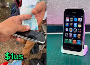 Compra iPhone en 20 pesos, lo prende y se lleva impactante sorpresa que ya es viral