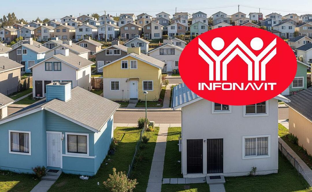 Descubre cómo comprar una de las casas baratas del Infonavit. (Foto: Creada con IA)