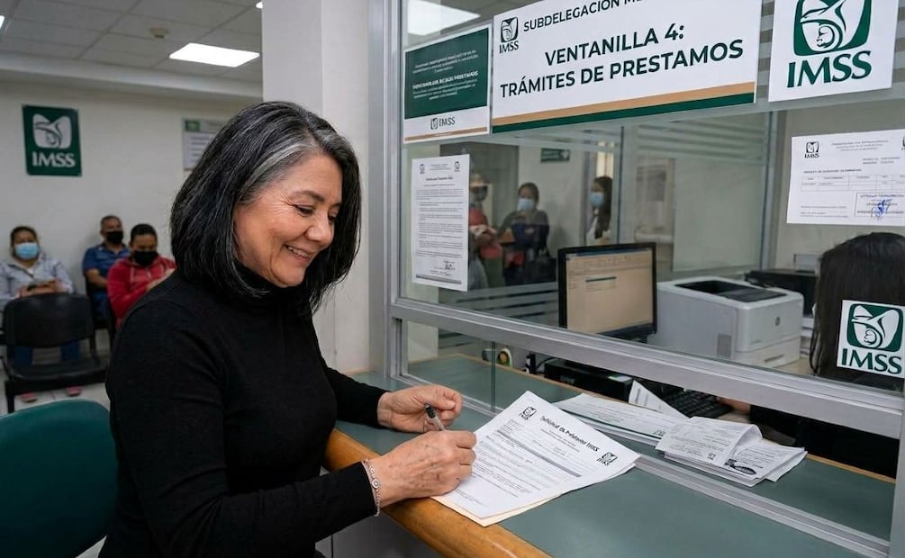 Pensionados del IMSS: Estos son los requisitos, límites y pasos para solicitar un préstamo. (Foto: creada con IA)