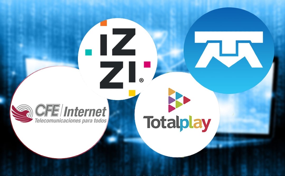 Comparativa de Internet en México: Telmex, Total Play, IZZI y CFE. (Foto: DeDinero)