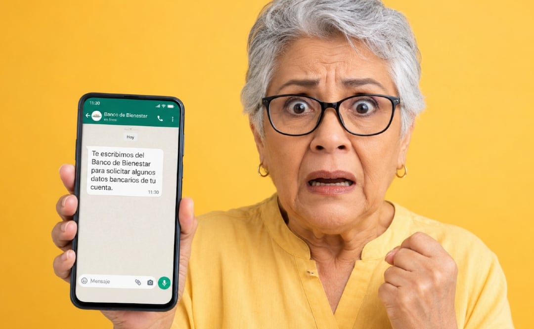 Banco del Bienestar lanza alerta urgente: así evitas el fraude digital que vacía cuentas. (Foto: Captura de pantalla 7 creada con IA)