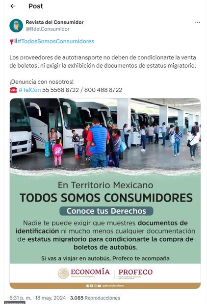 ¿Qué derechos tengo como migrante? (Foto: DeDinero)