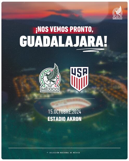 México vs Estados Unidos. (Foto: Redes sociales)