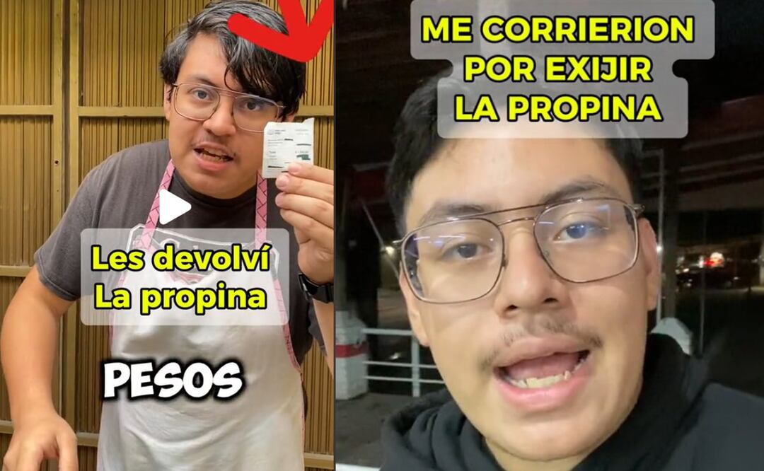 Conoce la historia del mesero que perdió su empleo por exigir propina. (Foto: Captura de pantalla)