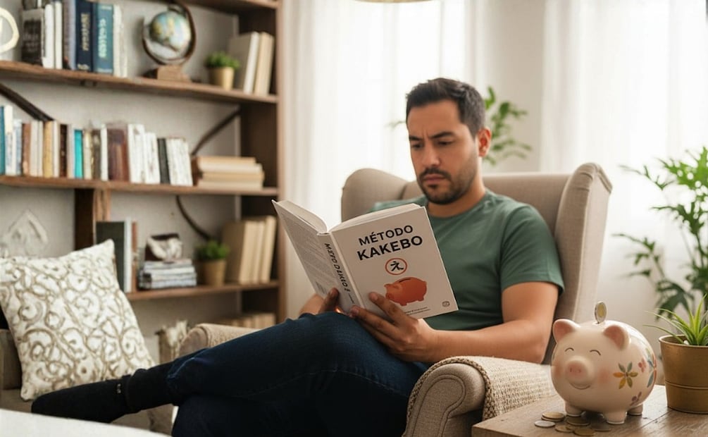 Conoce el libro con el método japonés que te enseña a ahorrar y mejorar tus finanzas personales. (Foto: Creada con IA)