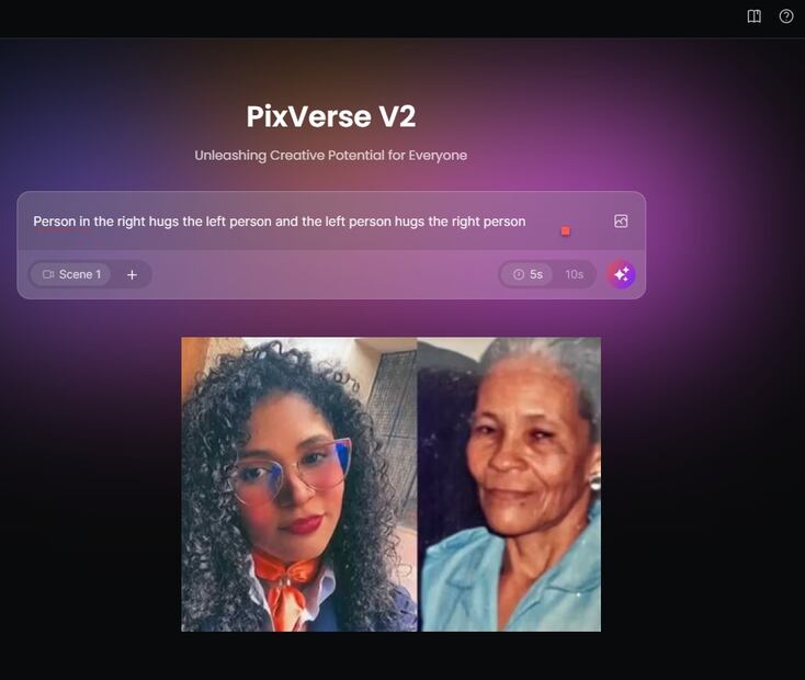 Cómo crear gratis video de abrazo con Inteligencia Artificial. (Foto: Redes sociales)