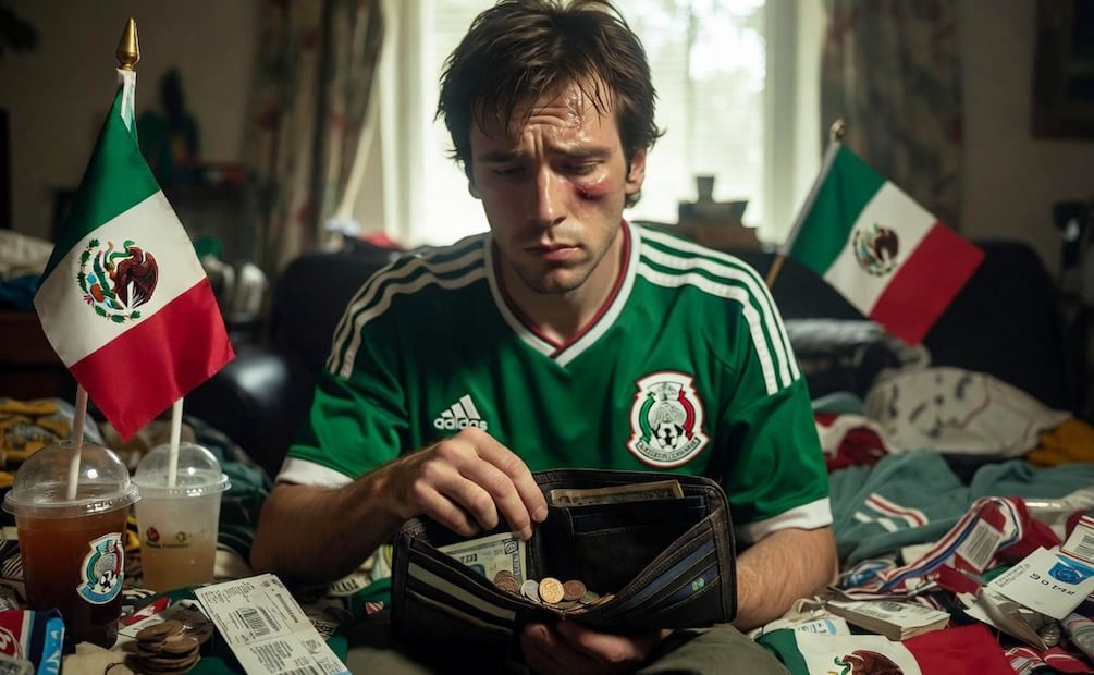 La cuesta mundialista golpea el bolsillo: el gasto oculto que acompaña la fiebre del Mundial 2026. (Foto: creada con IA)