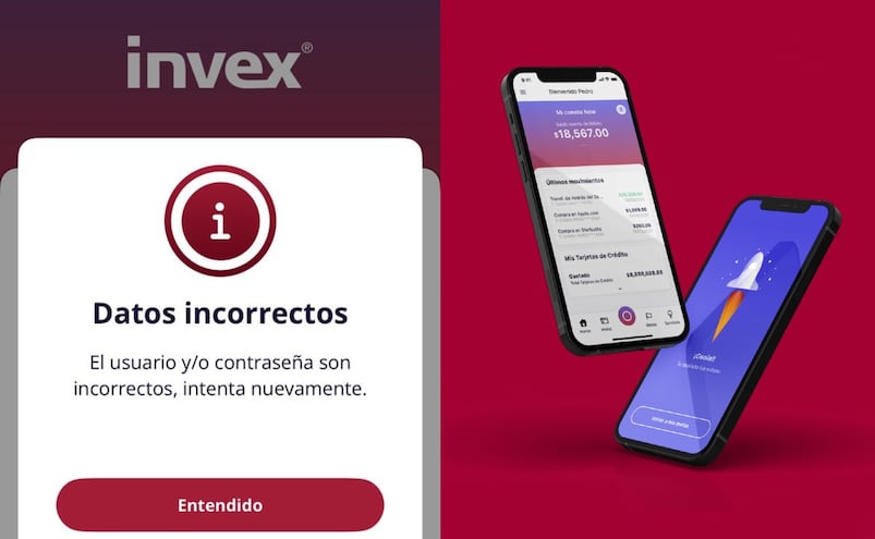 Invex enfrenta críticas por problemas en su app: guía para recuperar tu cuenta sin cargos