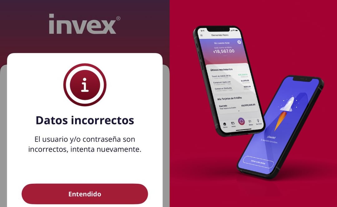 Usuarios de Invex reportan fallas tras la actualización y así recuperan el acceso a su app. (Foto: captura de pantalla)