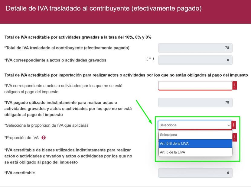 Declaración de Actividad Empresarial. (Foto: Redes sociales)