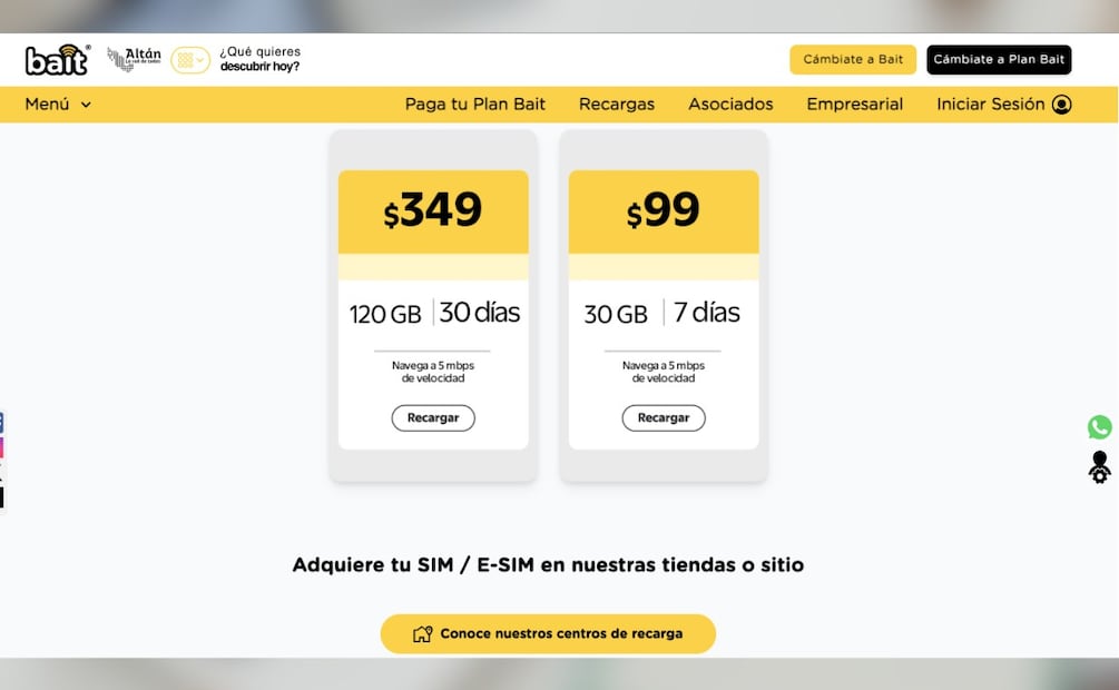 ¿Cómo funciona el Internet de Bait? (Foto: Sitio web de Bait)