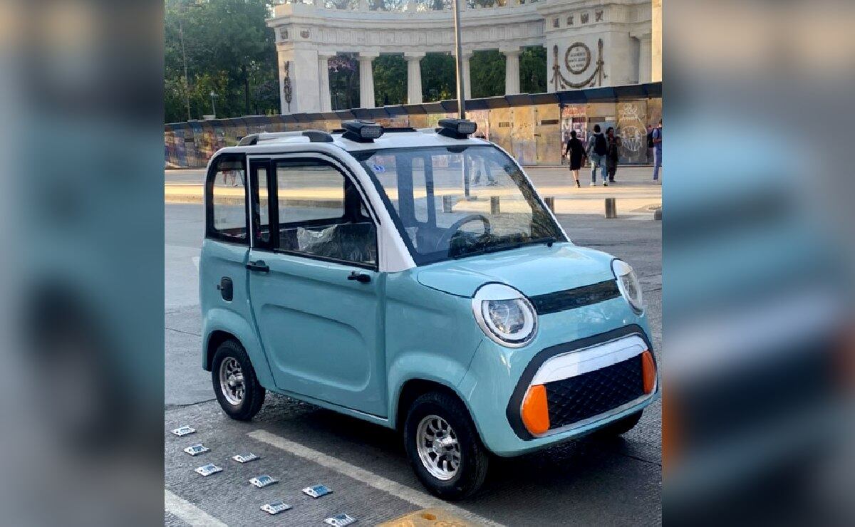 Auto eléctrico de 23 mil pesos ya está en México, así lo vimos en CDMX ...