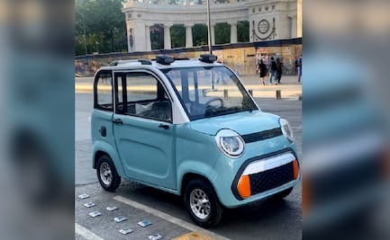 Auto eléctrico de 23 mil pesos ya está en México, así lo vimos en CDMX y dónde lo venden